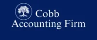 Business logo that says Cobb Accounting Firm with a tree inside of a circle.